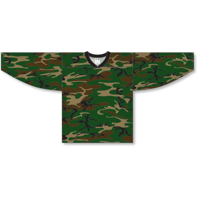 Custom Camouflage Jersey - Personalized Sports Apparel for Hunting, Outdoor & Team Activities