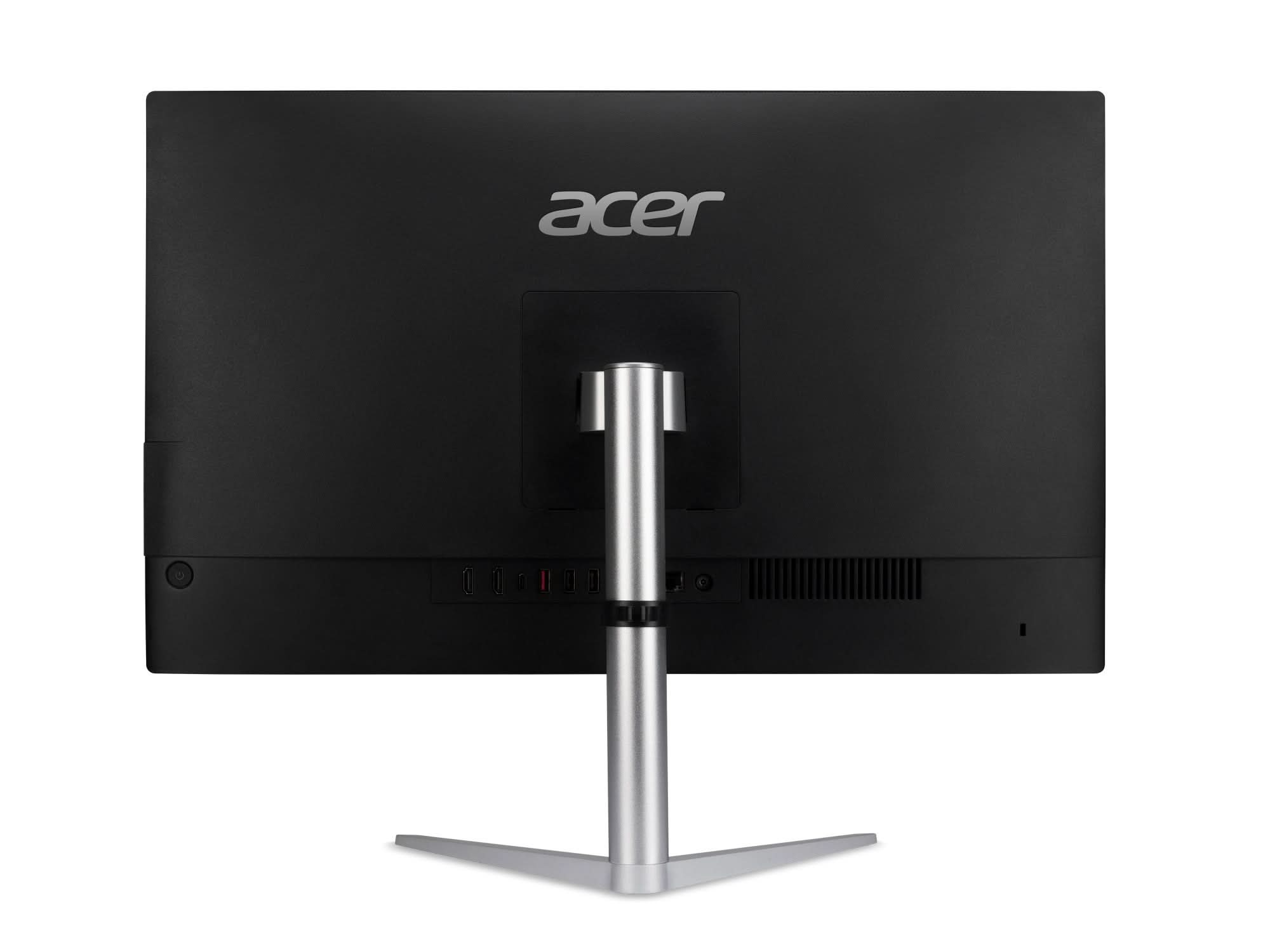 Acer Aspire C24 1300 All-in-One Desktop PC - AMD Ryzen 5 7520U, 8GB RAM, 512GB SSD, 23.8
