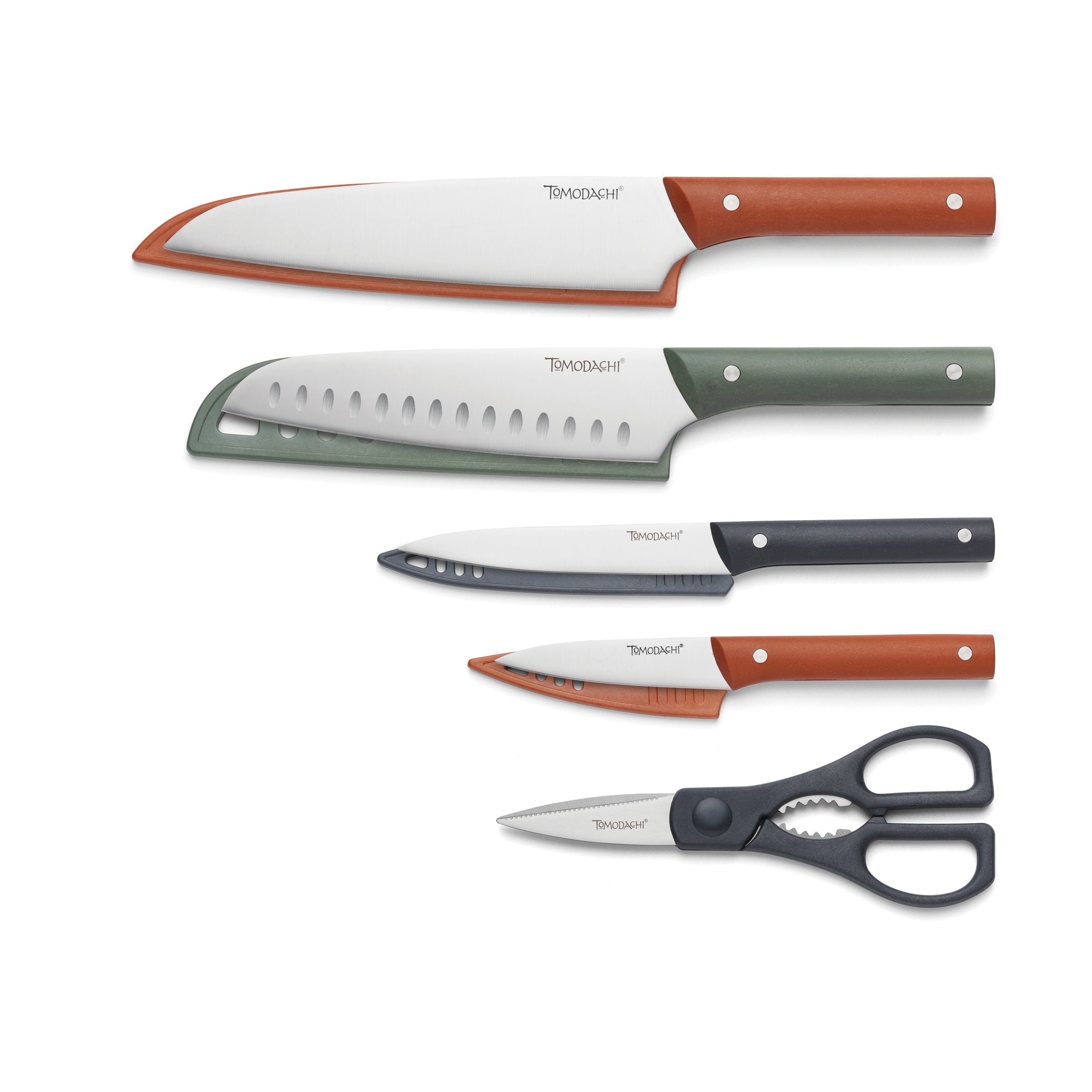 Natural Harvest 12-Piece Stainless Steel Cutlery Set - Knife Fork Spoon Set for Everyday Dining, Kitchen & Camping Use