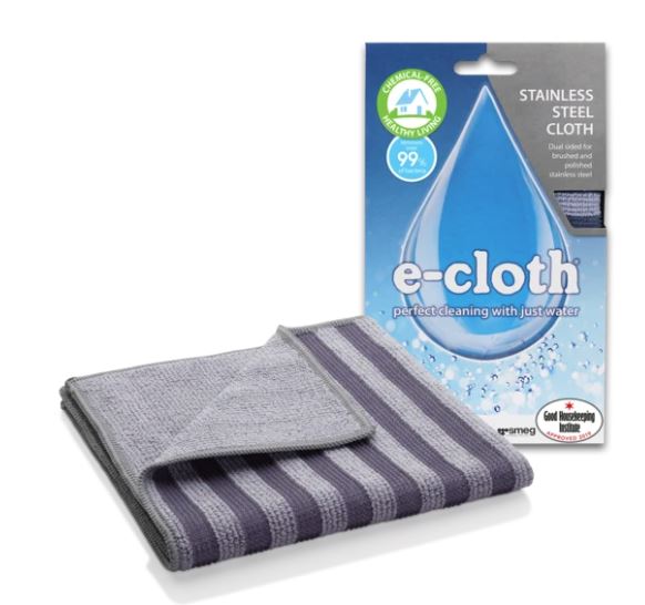 Premium Stainless Steel Cleaning Cloth for Kitchen, Glass, and Electronics - Streak-Free & Lint-Free - Perfect for Stainless Steel Appliances, Mirrors, and Screens