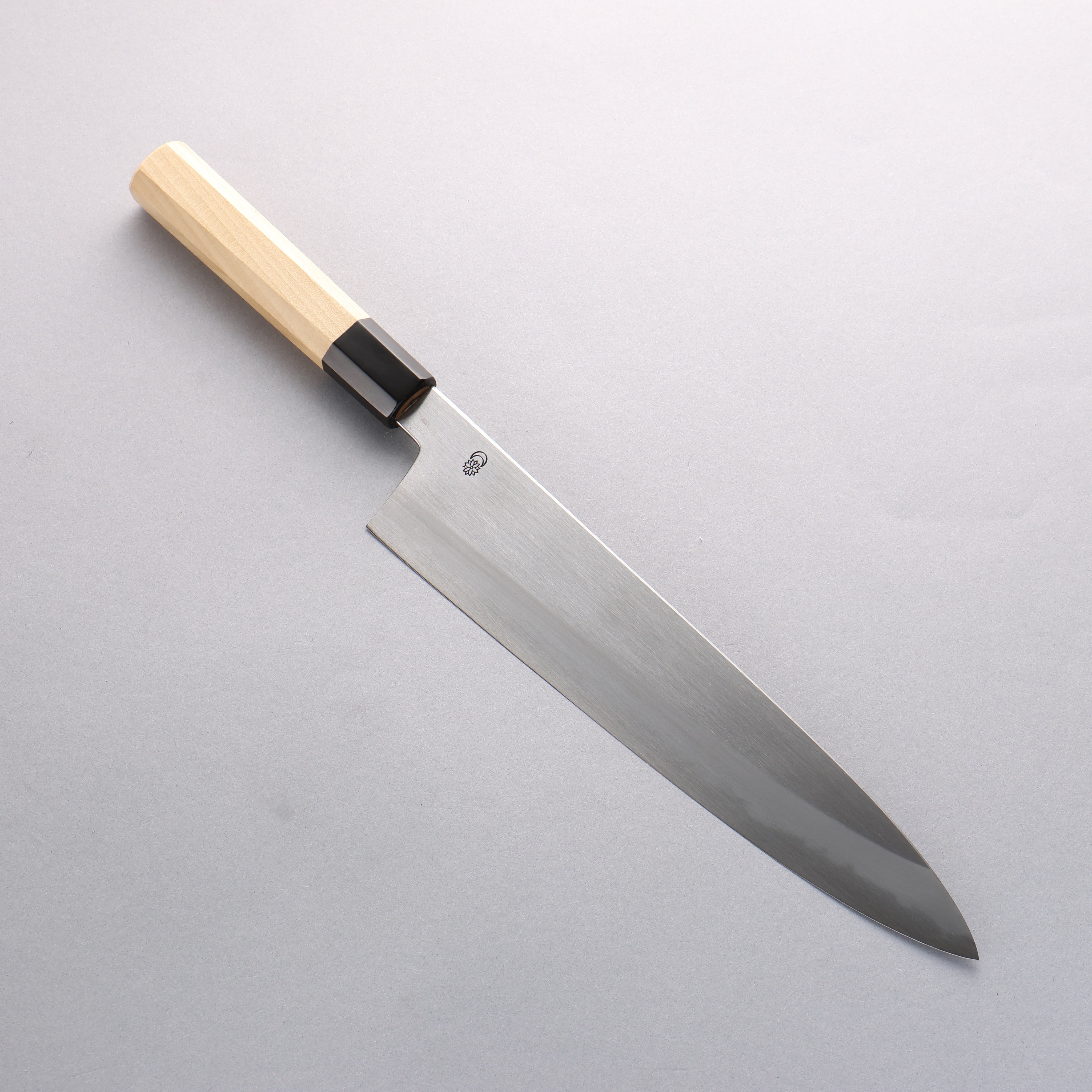 Premium Kikuzuki White Steel No.2 Kasumitogi Gyuto Chef Knife 270mm with Magnolia Handle - Professional Japanese Kitchen Knife for Slicing, Dicing & Meat Cutting