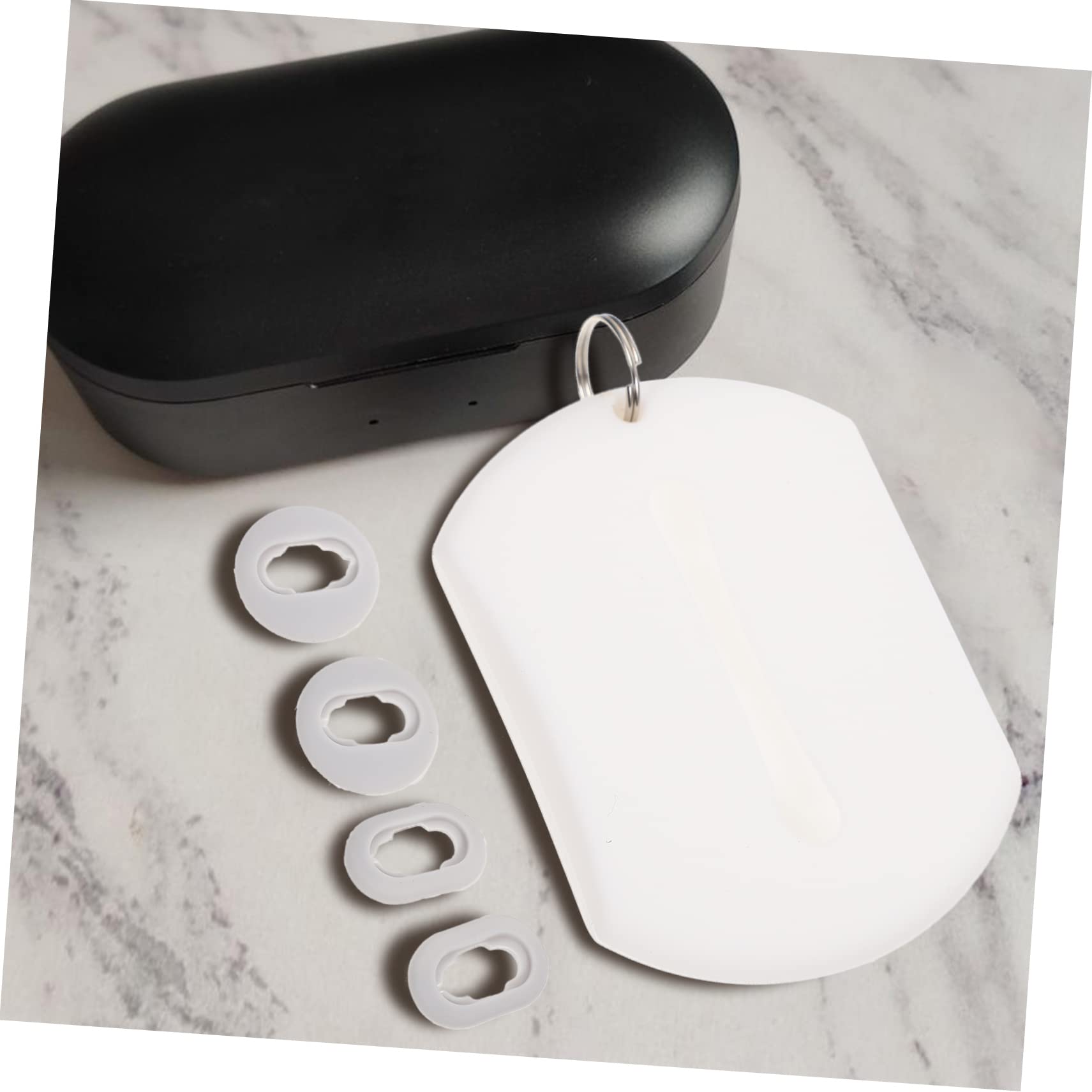 HEMOTON 8-Piece Wireless Earbud Tips Set - Compatible with Samsung Galaxy Buds, AirPods Pro, Noise Cancelling Earphone Accessories - Perfect for Travel, Workout, and Daily Use