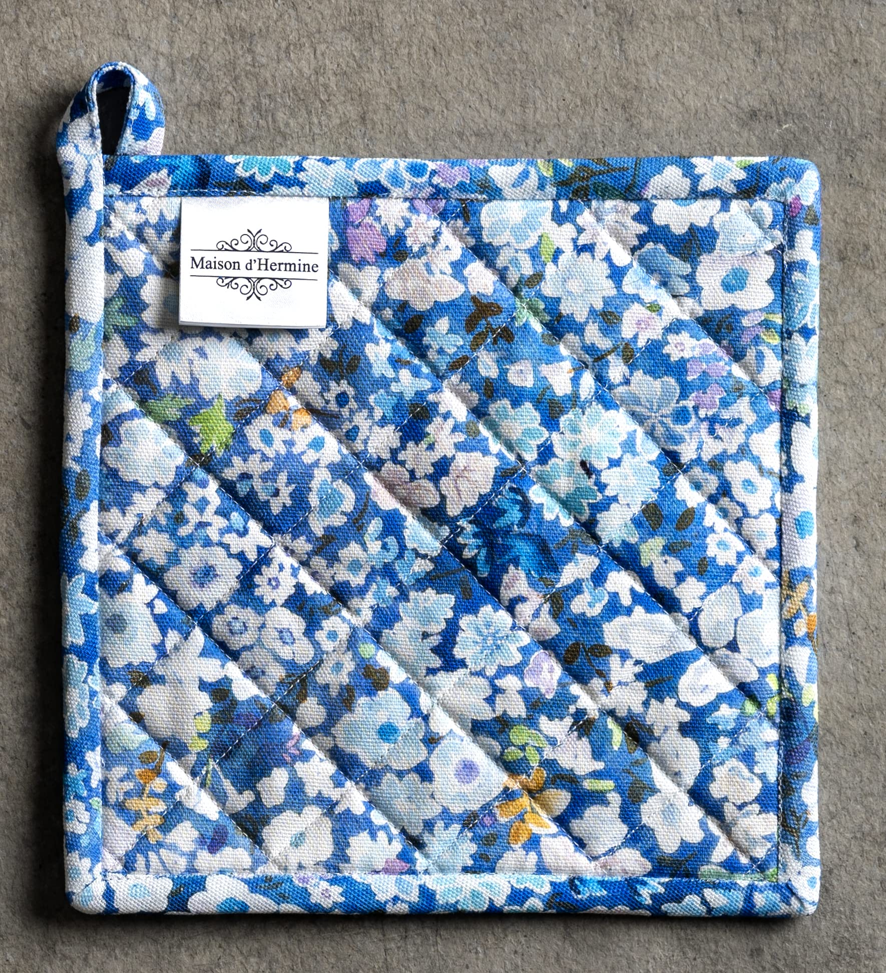 Premium 100% Cotton Pot Holders Set of 2 - 8