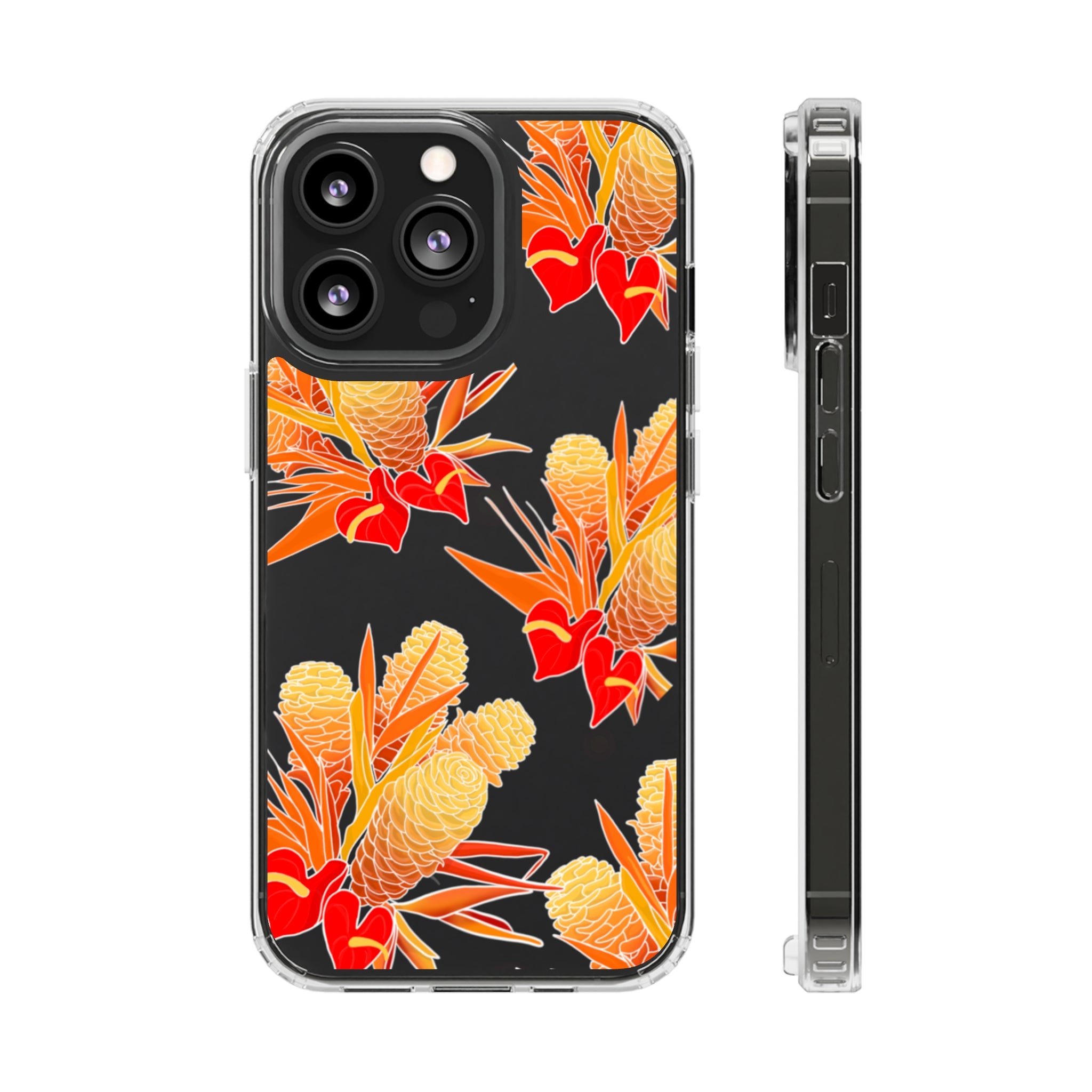 Honey Bee Clear Phone Case - Shockproof & Scratch Resistant Protective Cover for iPhone & Samsung - Perfect for Outdoor Activities & Daily Use