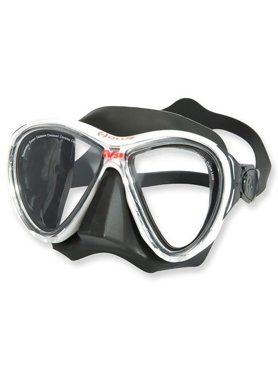 Hollis M3 Dive Mask - Premium Scuba Diving Mask for Snorkeling & Freediving - Comfortable & Anti-Fog Design for Clear Underwater Vision - Perfect for Ocean Adventures & Water Sports