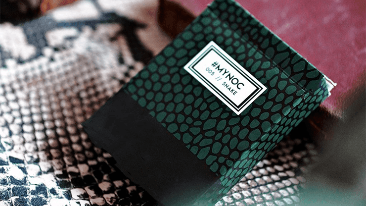 Premium MYNOC Deck 5 Snake Edition Playing Cards - 52 Poker Cards for Magic Tricks, Card Games & Collectors (Ideal for Poker Nights, Gifts & Cardistry)