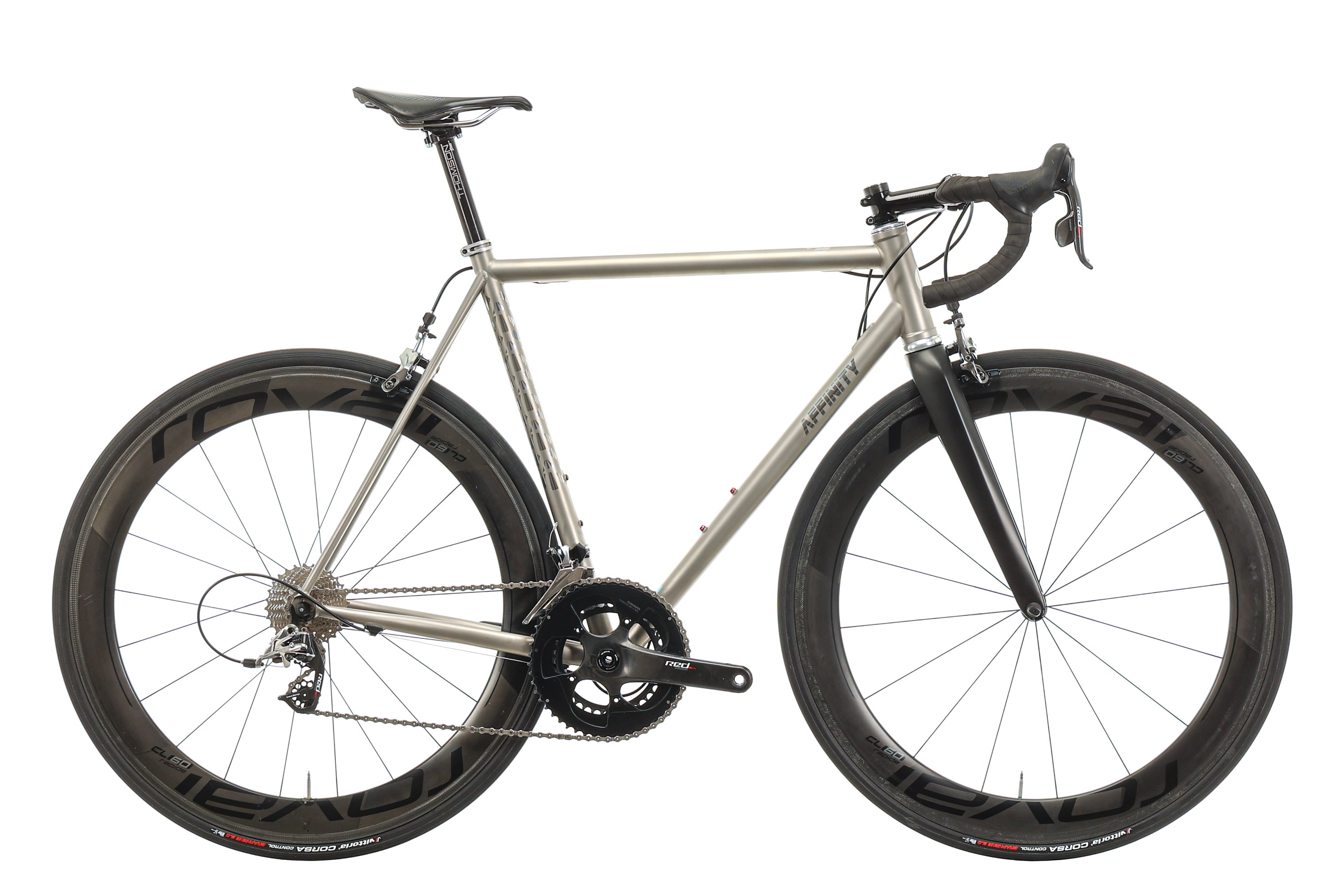 Affinity Cycles Anthem SS Custom Road Bike 2021 - Medium Size, Lightweight Aluminum Frame, Single Speed for Urban Commuting & Fitness Riding