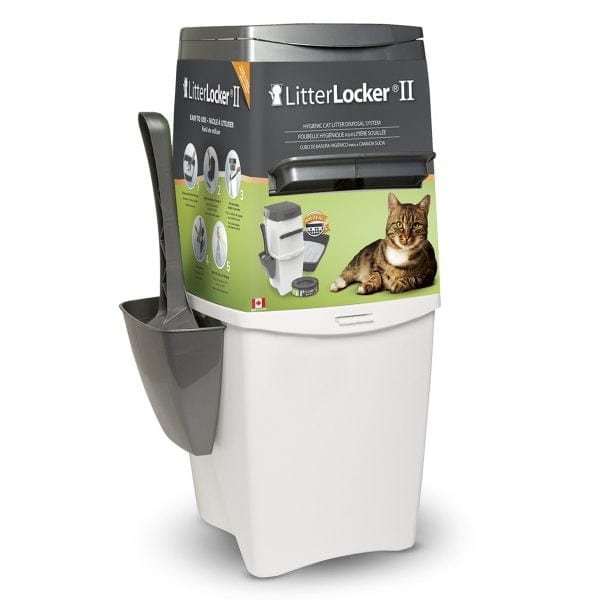 LitterLocker II Cat Litter Disposal System Refill Bags - 4 Pack | Odor Control Waste Bags for Cat Litter Box | Convenient & Hygienic Pet Waste Solution for Home Use