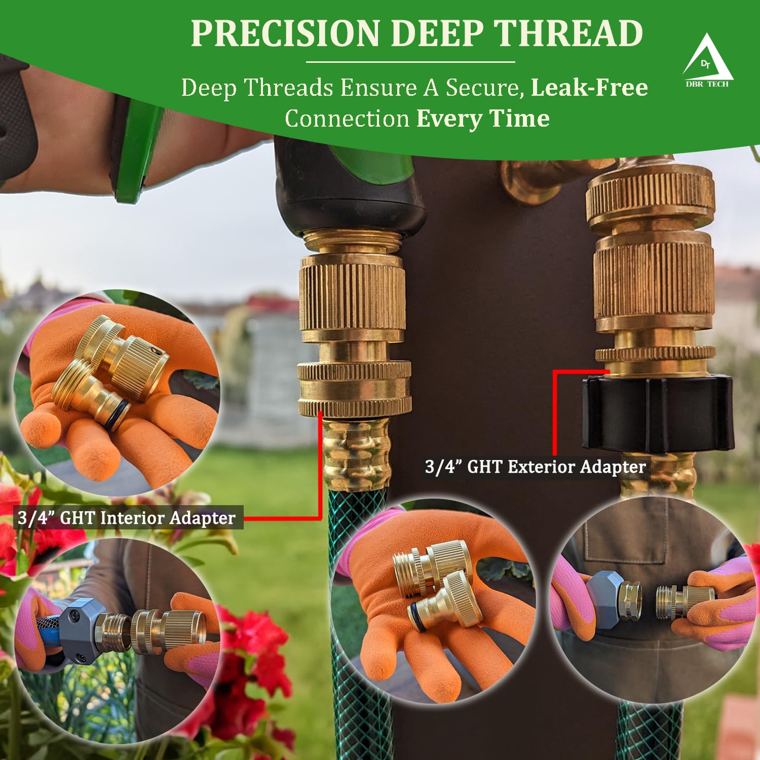 Premium Brass Heavy Duty 3/4