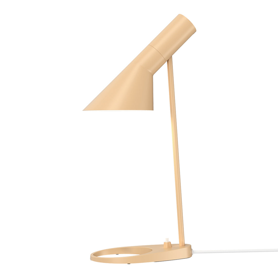 AJ Mini Table Lamp - Modern LED Nightstand Light for Bedroom, Living Room, Office - Warm White & Cool White Dimmable Desk Lamp with USB Port