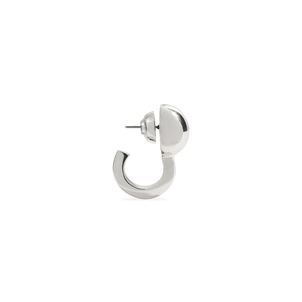 Cielo Sphere Hoop Earrings for Women - 14K Gold Plated Minimalist Circle Earrings - Perfect for Everyday Wear, Office & Date Night