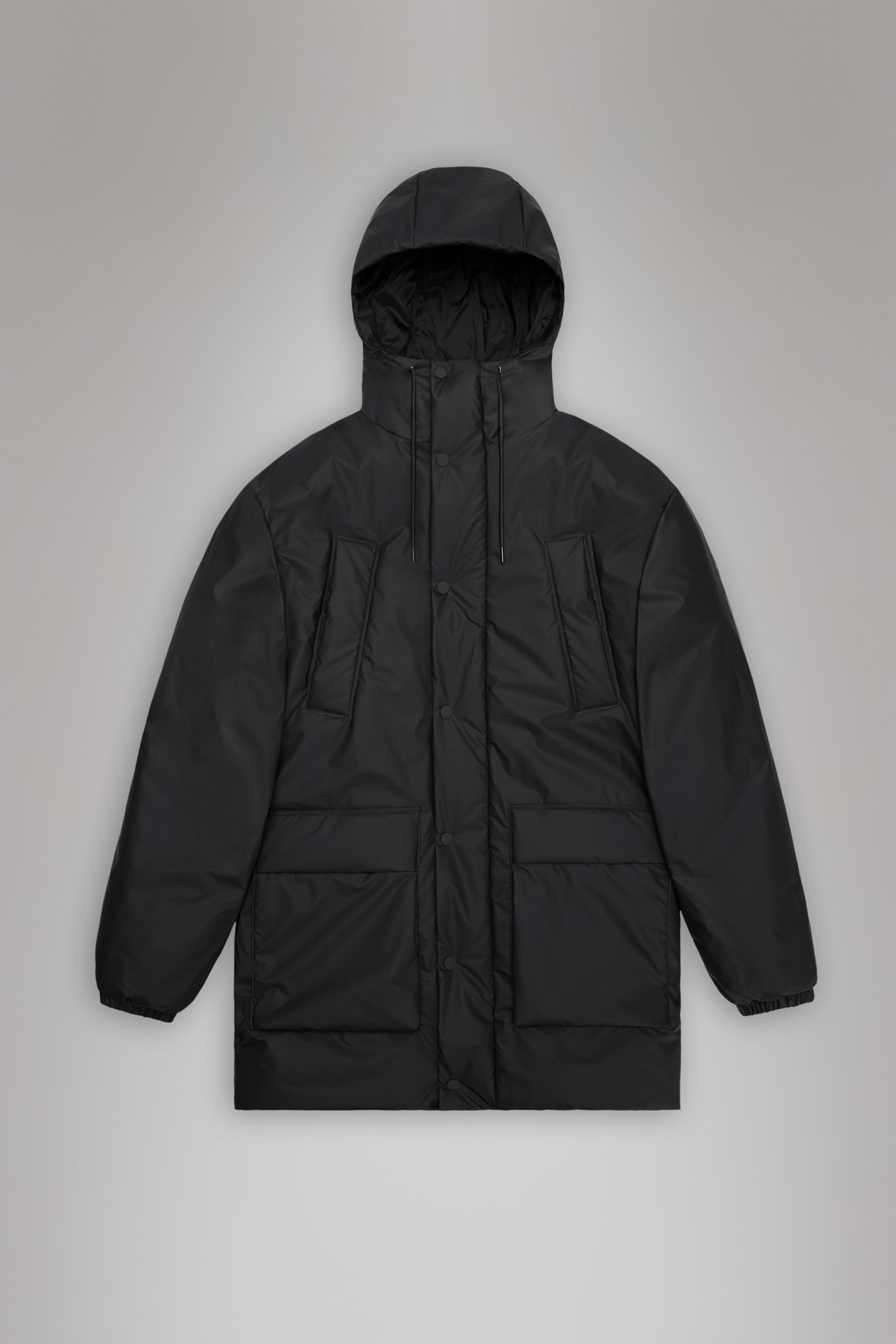 Lohja Men's Long Insulated Cargo Jacket - Waterproof Winter Coat for Outdoor Work & Hiking | Heavy Duty Workwear with Multiple Pockets
