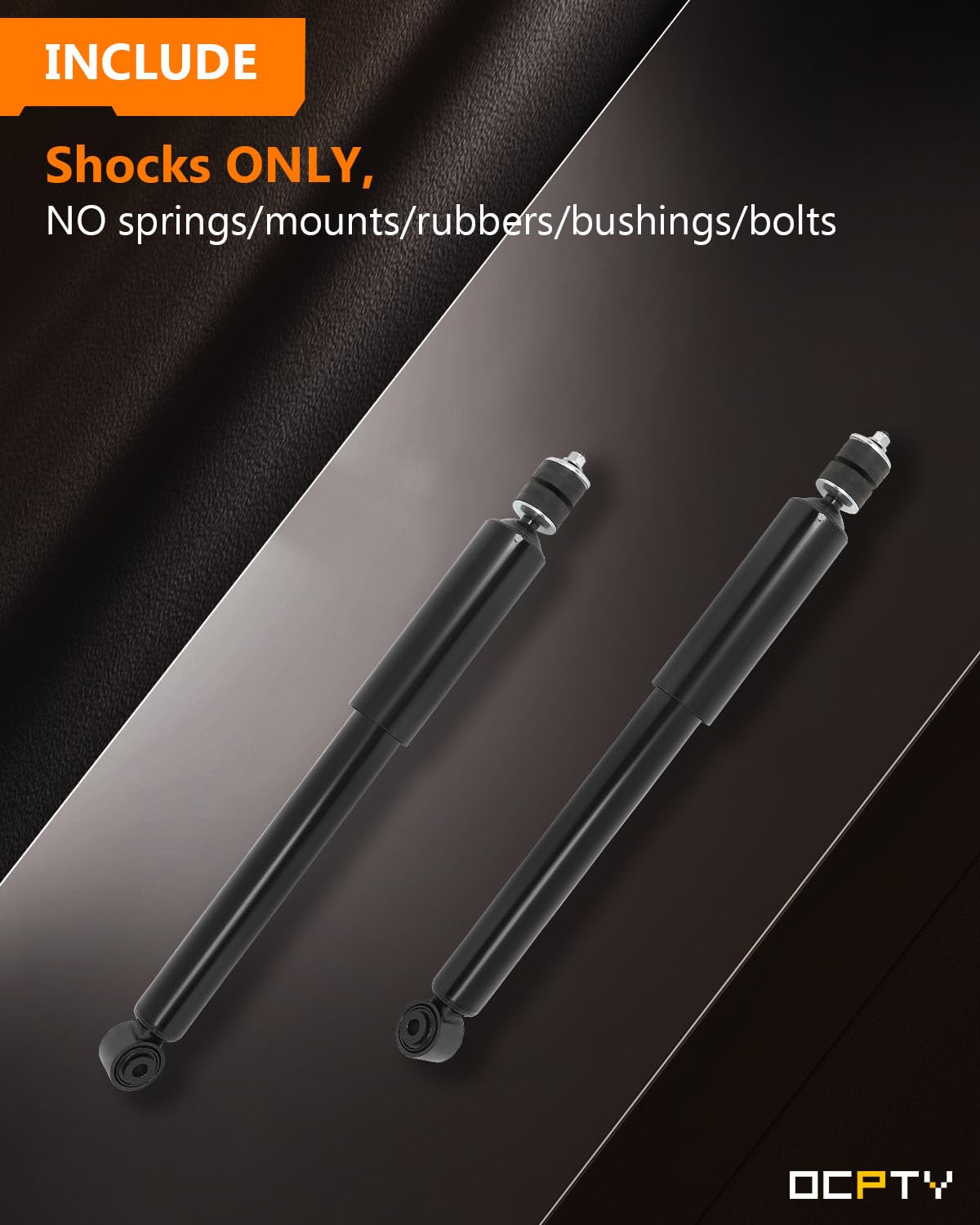 OCPTY Rear Shock Absorbers for 2014-2019 Nissan Sentra & Fits - 5532 (2-Pack) - Heavy Duty Suspension Replacement Parts for Smooth Ride & Enhanced Stability - Perfect for City Driving, Highway Commuting & Off-Road Adventures