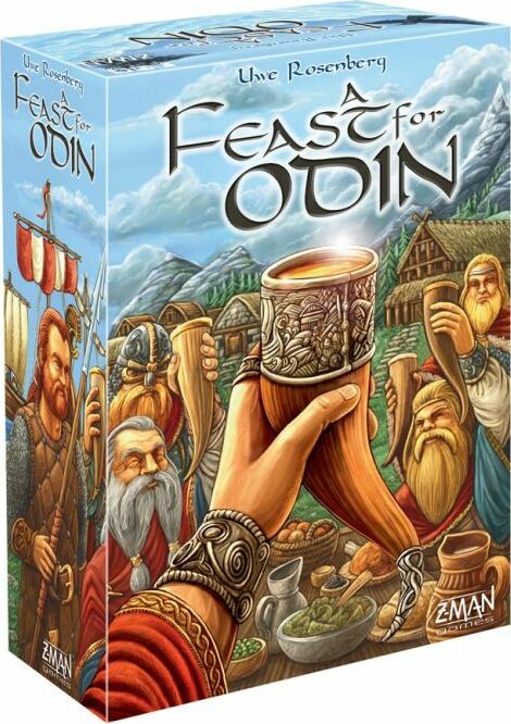 A Feast for Odin - Strategic Viking Board Game for Adults & Families | Perfect for Game Nights & Strategy Enthusiasts
