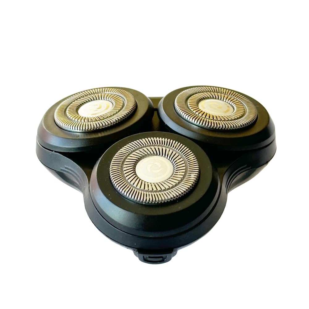 Electric Razor Replacement Heads - Premium Blades for Smooth Shaving - Perfect for Men's Grooming & Travel Shaving Kits