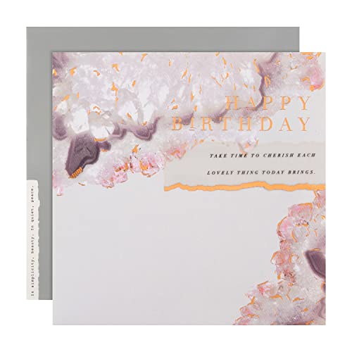 Birthday Card Marble