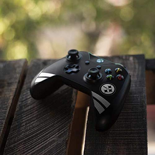 Officially Licensed NFL Pittsburgh Steelers Shutout Design Gaming Skin Decal for Xbox One X Controller - Perfect for Gaming Enthusiasts & Sports Fans