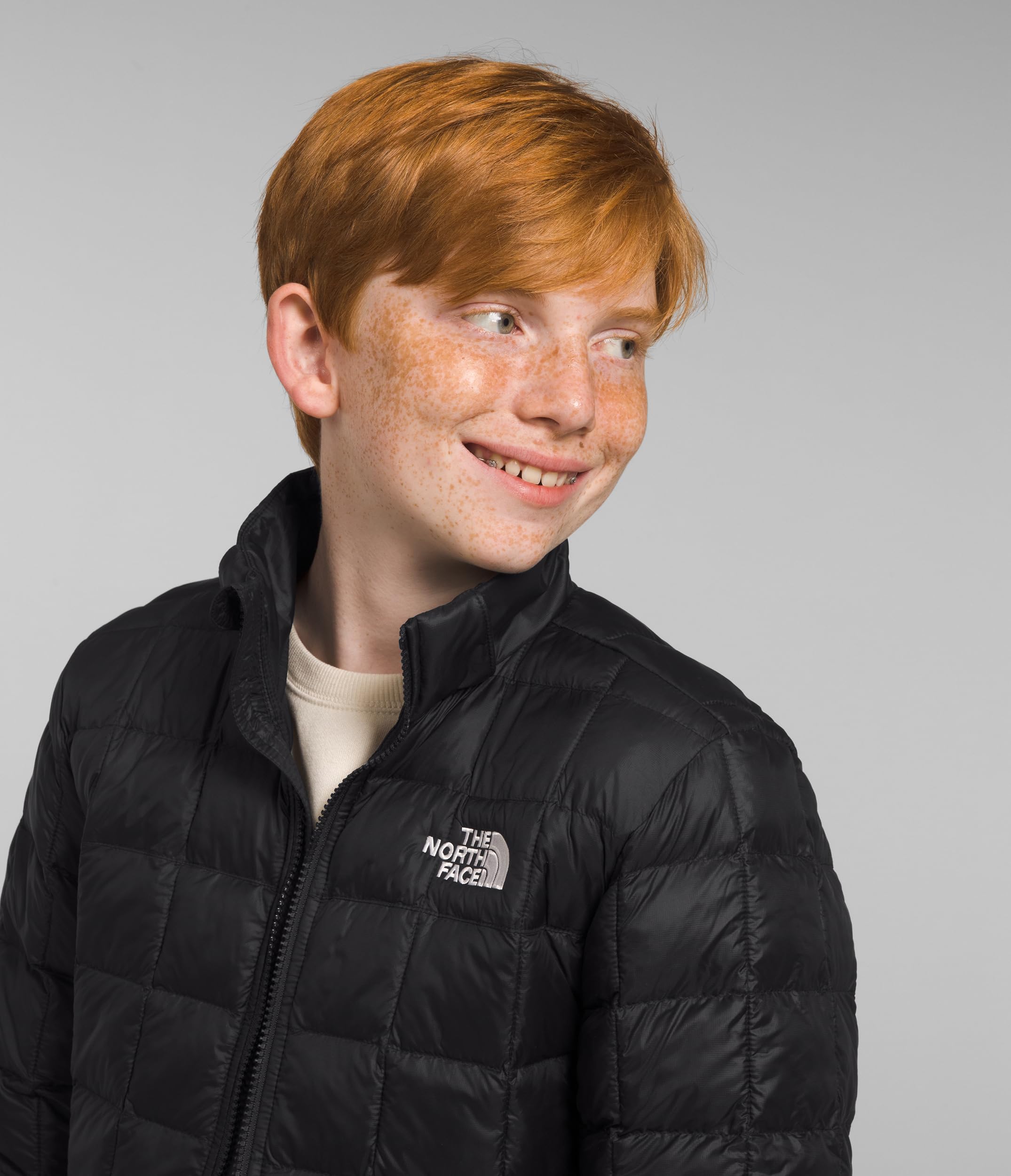 The North Face Boys' Thermoball™ Hooded Jacket - Water-Resistant Winter Jacket for Kids (Little Kids/Big Kids) - Perfect for Outdoor Play, School & Cold Weather Adventures