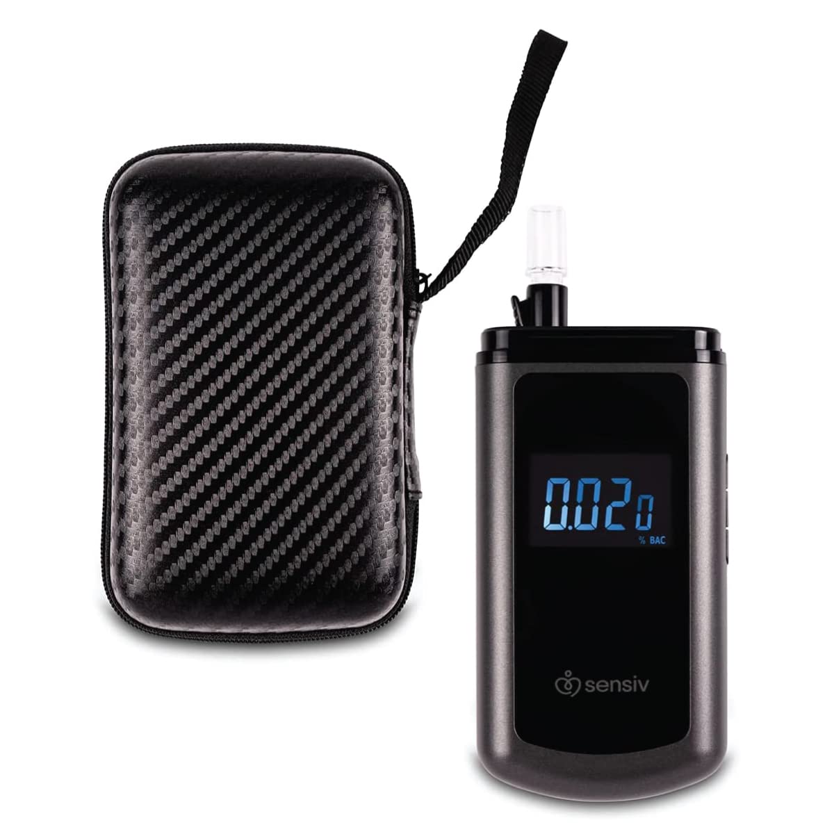 Professional Breathalyzer - Accurate Portable Alcohol Tester for Personal & Workplace Safety | Perfect for Drivers, Partygoers & Safety Checks