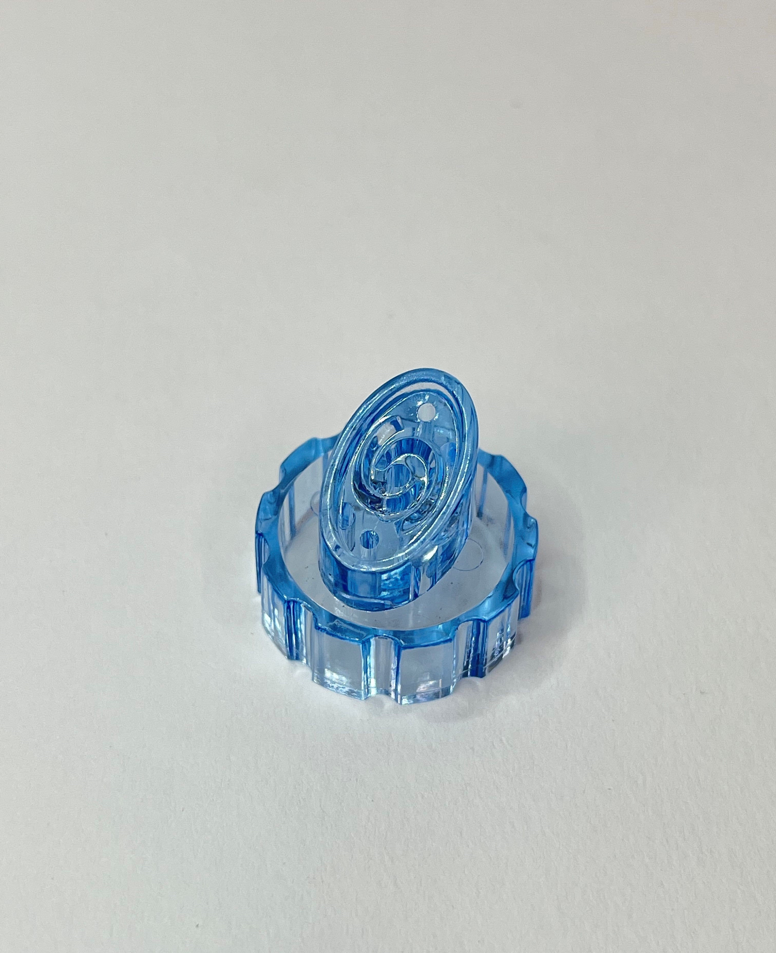 AquaBoost Blue Sealed Cleaning Tip Replacement Part - 1pc for Water Flosser & Oral Irrigator - Perfect for Dental Hygiene & Teeth Cleaning at Home
