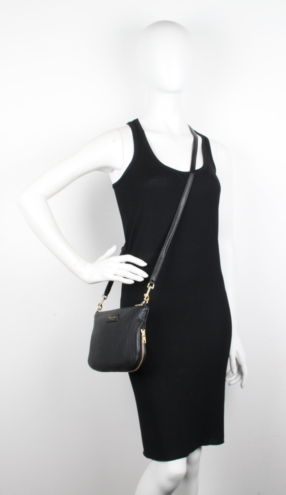 Mr Gator Crossbody Bag for Men & Women - Stylish Black Leather Shoulder Bag - Perfect for Travel, Work & Everyday Use