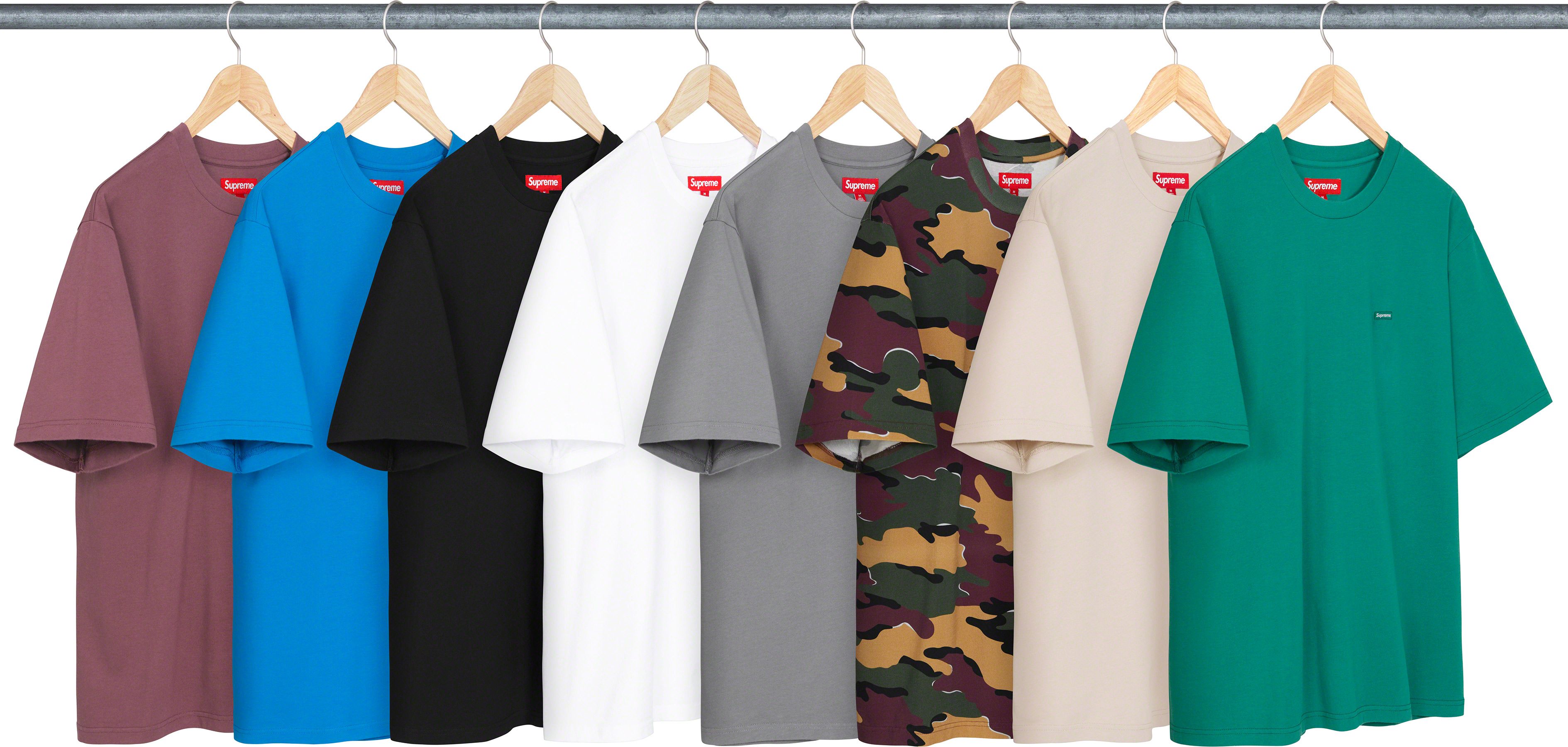 SUPREME 23FW Small Box Logo T-Shirt - Men's Streetwear Fashion Tee for Casual Wear & Urban Style