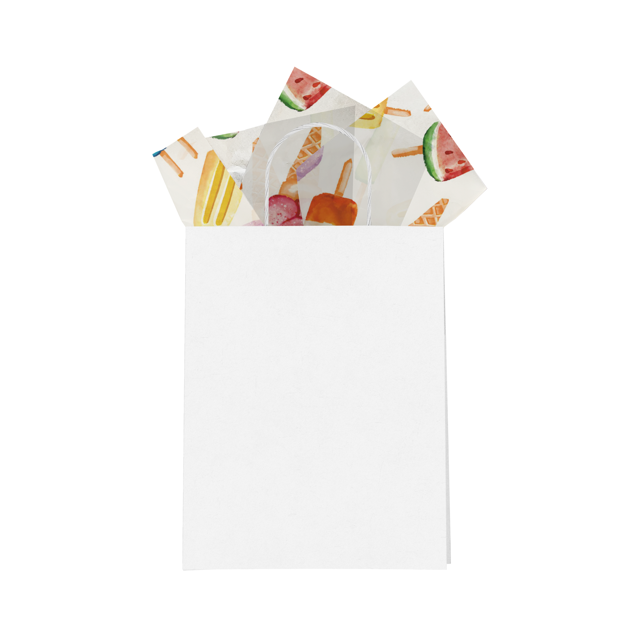 Premium Popsicles Designer Tissue Paper for Gift Bags - Vibrant Colors, 20 Sheets - Perfect for Birthday, Wedding & Party Favors