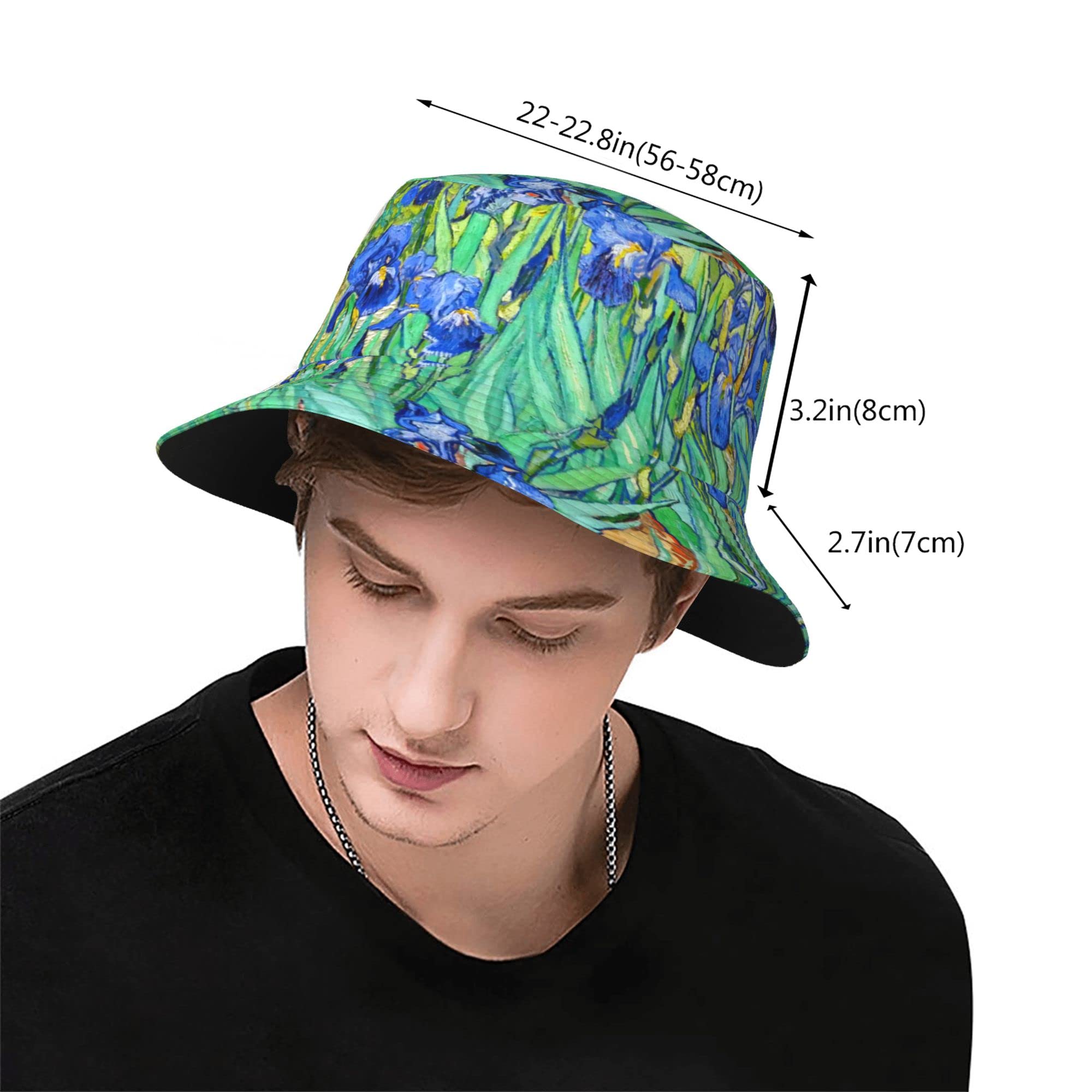 AMRANDOM Unisex Bucket Hat - Summer Fisherman Cap for Men, Women & Teens | UV Protection, Breathable & Adjustable | Perfect for Beach, Hiking & Outdoor Activities