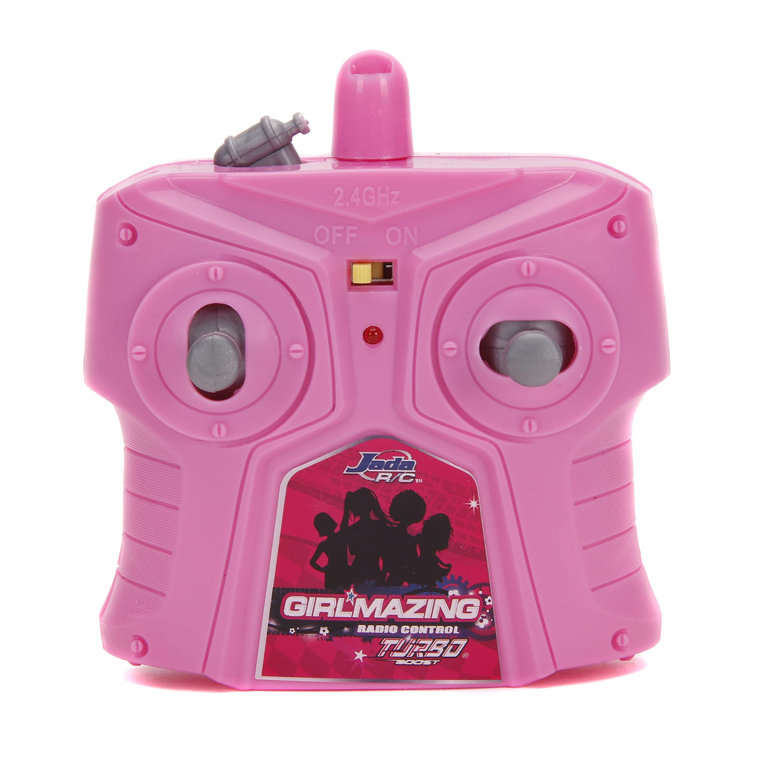 JADA Toys - Girlmazing 1:16 Scale Remote Control RC Jeep with Exclusive Star Design - Perfect for Girls' Indoor & Outdoor Play, Birthday Gifts, and Collectible Toy Cars