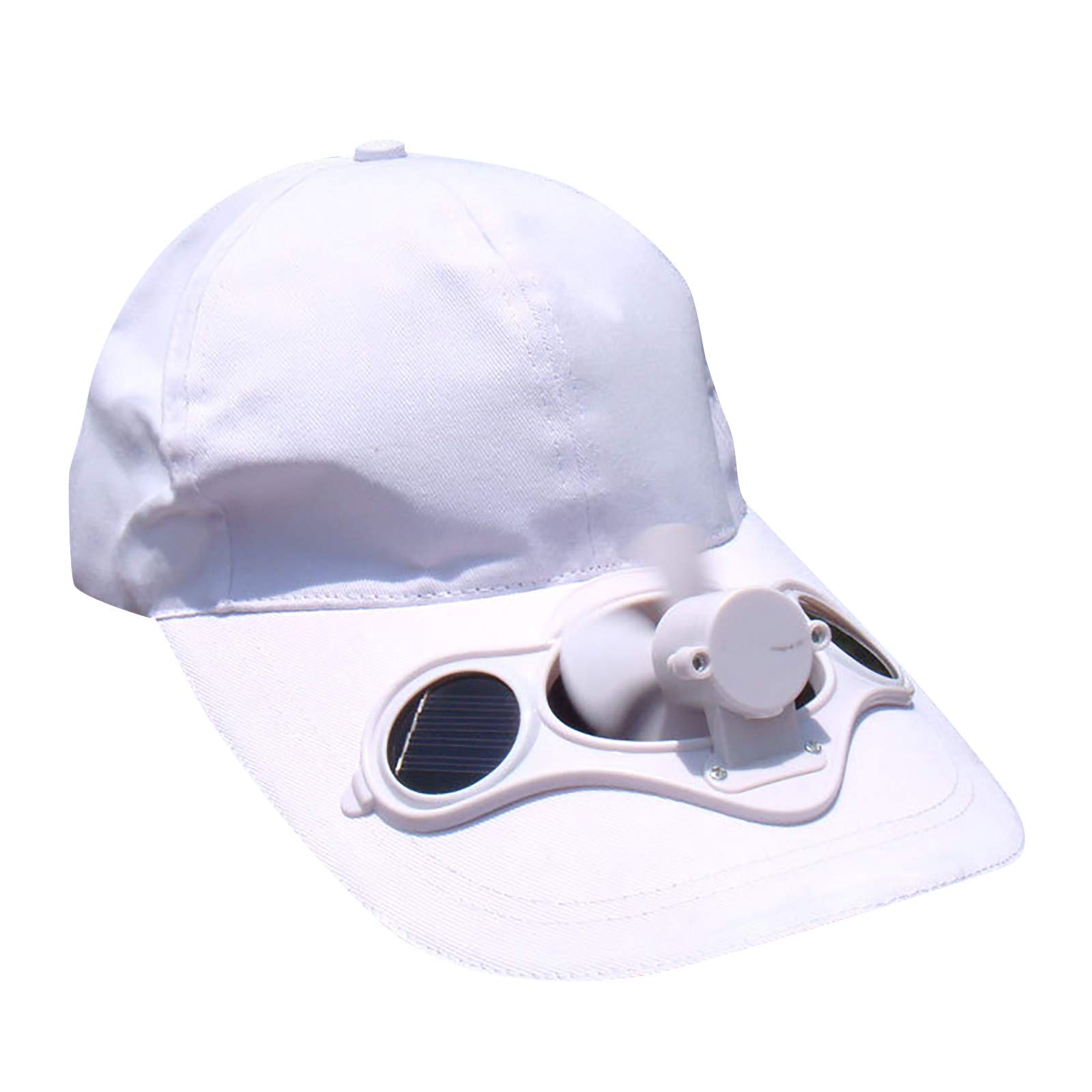Women's Solar Fan Cap with USB Charging - Adjustable Baseball Hat for Sun Protection & Outdoor Activities - Perfect for Driving, Hiking, and Summer Wear