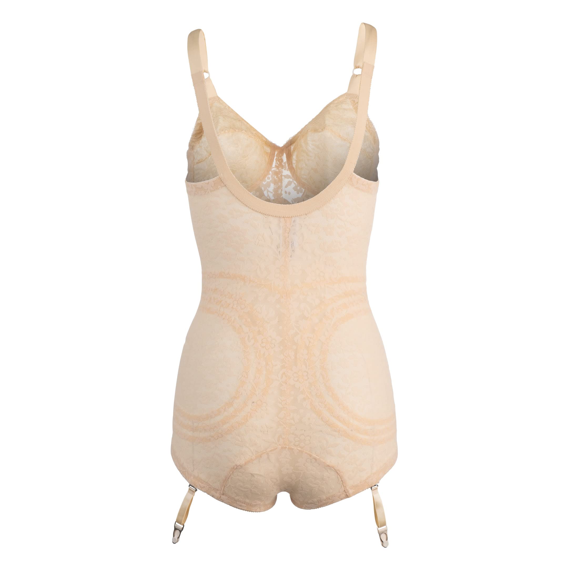 Rago Style 9057 Extra-Firm Shapewear Body Briefer for Women - Tummy Control & Waist Cincher for Slimming Under Clothes, Perfect for Dresses, Workwear & Special Occasions