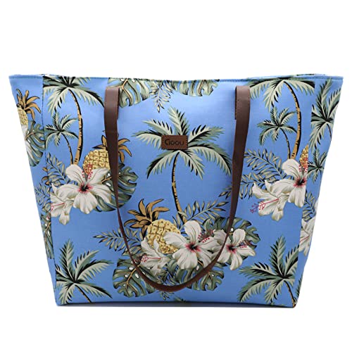 Tropical Beach Bags Blue