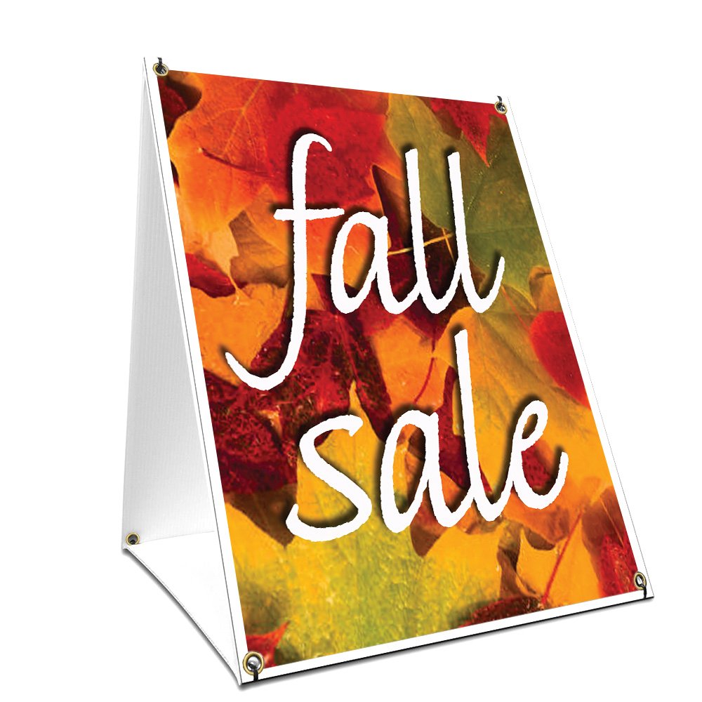 A-Frame Sidewalk Sale Sign with Double-Sided Graphics - 18