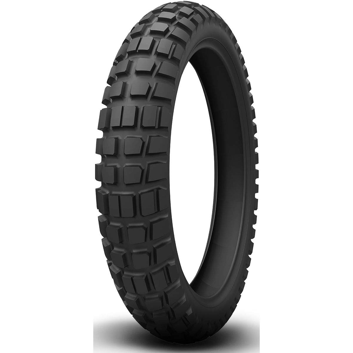 Kenda Big Block K784 Dual Sport Front Tire 100/90B-19 - Off-Road & Adventure Motorcycle Tire for Dirt Bikes & Trail Riding