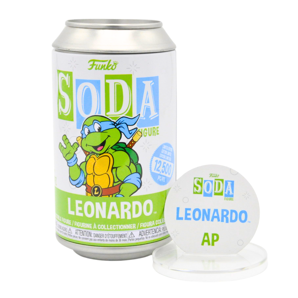 Funko Soda Artist Proof Leonardo Teenage Mutant Ninja Turtles TMNT Collectible Vinyl Figure - Perfect for TMNT Fans, Collectors and Home Office Decor