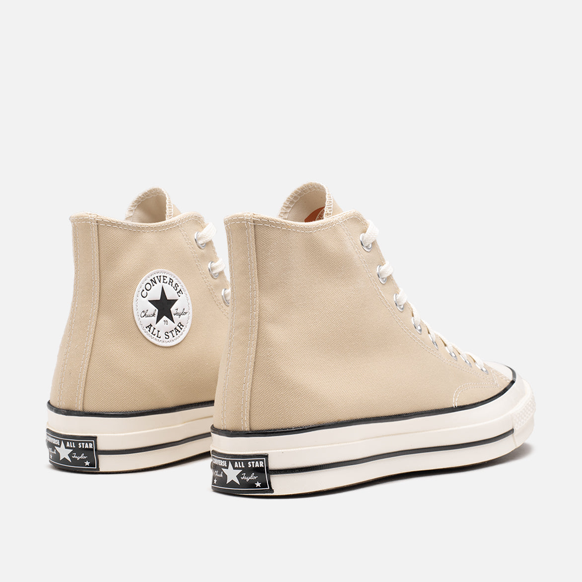 Chuck 70 Hi Oat Milk Sneakers - Classic High-Top Canvas Shoes for Men & Women | Perfect for Casual Wear, Street Style & Skateboarding