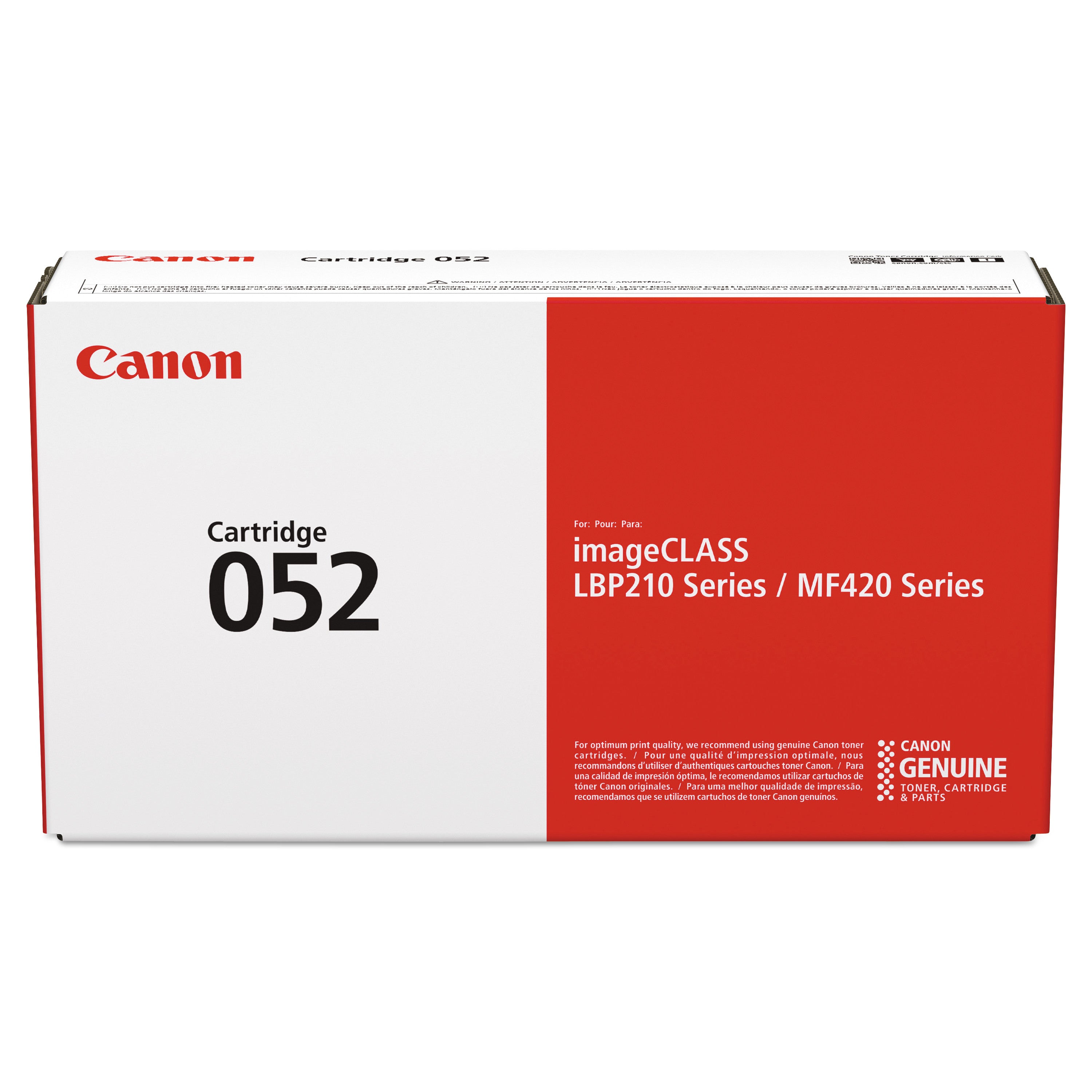 2199C001 (052) High-Yield Black Toner Cartridge - 3100 Page Yield | Compatible with [Printer Models] | Ideal for Office & Home Printing