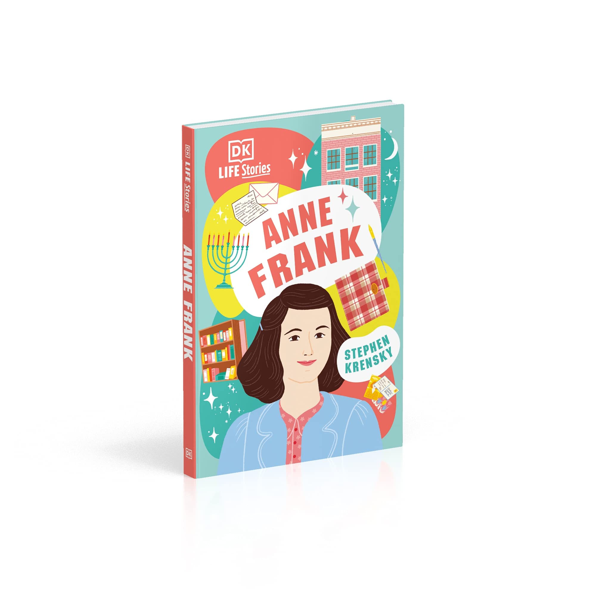 DK Life Stories Anne Frank - Inspiring Biography for Kids & Teens | Learn About WWII History & Courage | Perfect for School Projects & Home Reading
