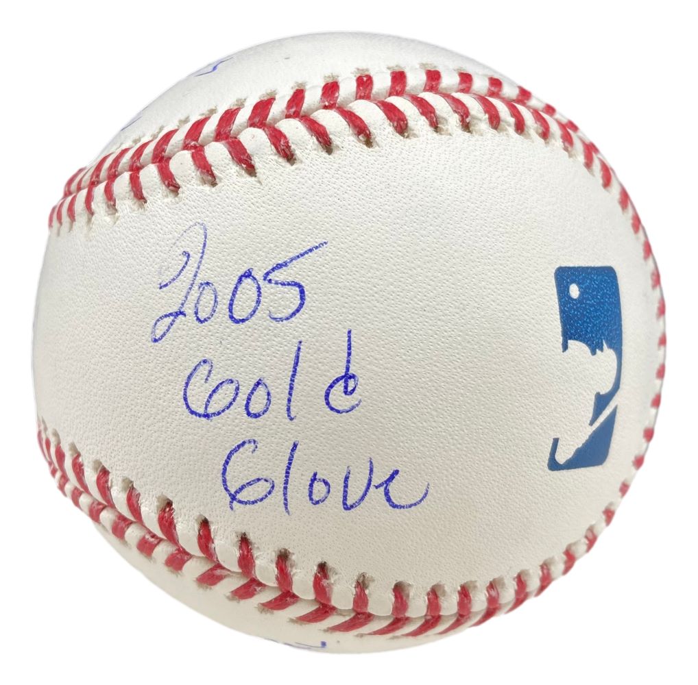 Bobby Abreu Autographed Philadelphia Phillies Official MLB Baseball with 4 Inscriptions - JSA Certified - Perfect for Baseball Memorabilia Collections and Phillies Fans Gifts