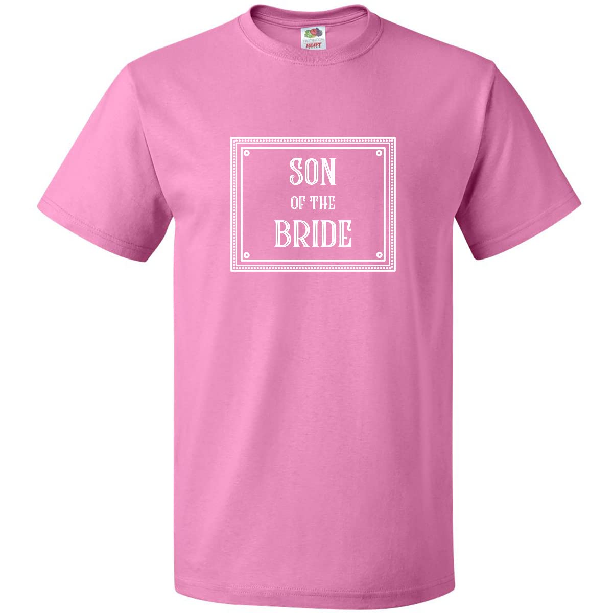 Inktastic Son of The Bride in White T-Shirt - Comfortable Cotton Tee for Wedding Parties, Groomsmen Gifts & Casual Wear