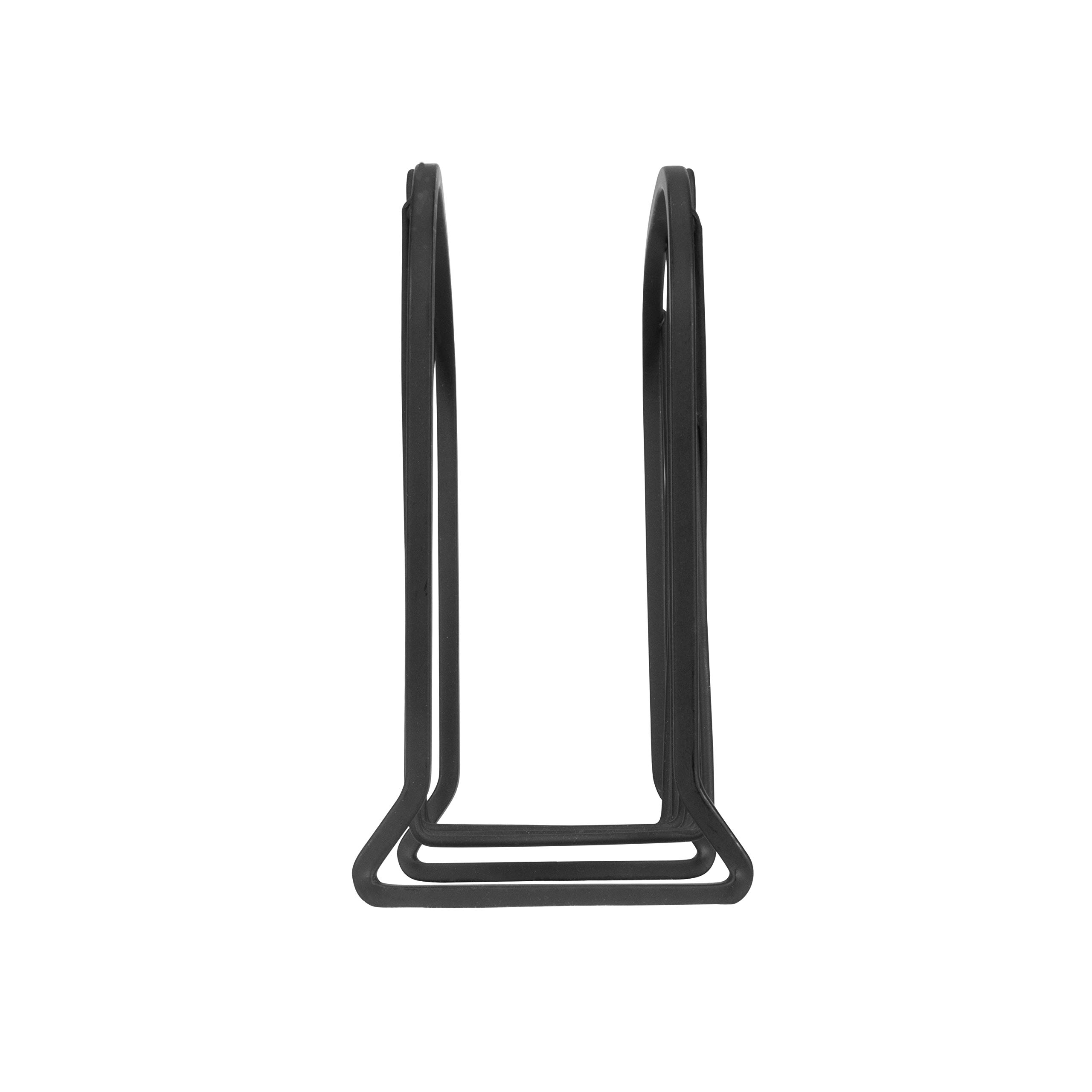 Spectrum Diversified Vertical Twist Napkin Dispenser - Stylish Black Upright Holder for Kitchen Tables, Countertops & Dining Décor, Perfect for Home and Restaurant Use
