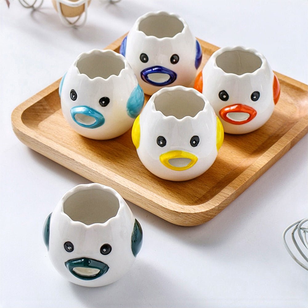 Bunty Ceramic Egg Yolk Separator - Premium Kitchen Tool for Baking & Cooking | Perfect for Chefs, Home Bakers & Egg Recipes