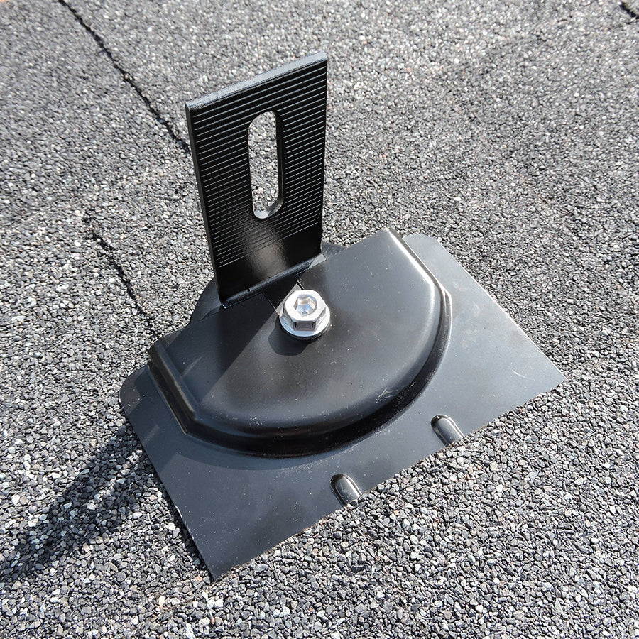 QuickBOLT QB2 Solar Panel Mounting Kit with 3 Micro & Mini Flashing - Stainless Steel Low Profile Black L-Foot (17862DF) - Perfect for Rooftop Solar Installations & DIY Projects