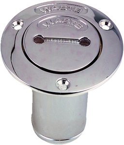 Perko 1-1/2 Inch Deck Plate Inwastein - Marine Grade Stainless Steel Hatch Cover for Boats & Yachts - Waterproof & Corrosion-Resistant Deck Access Panel