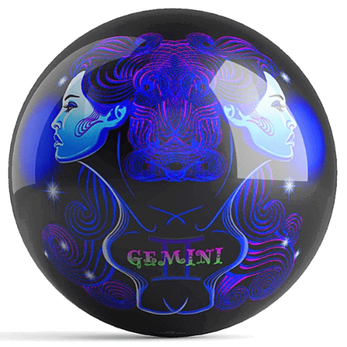 Gemini Bowling Ball by Kelleigh Williams - High Performance Bowling Ball for Serious Bowlers | Perfect for League Play, Tournaments & Practice Sessions