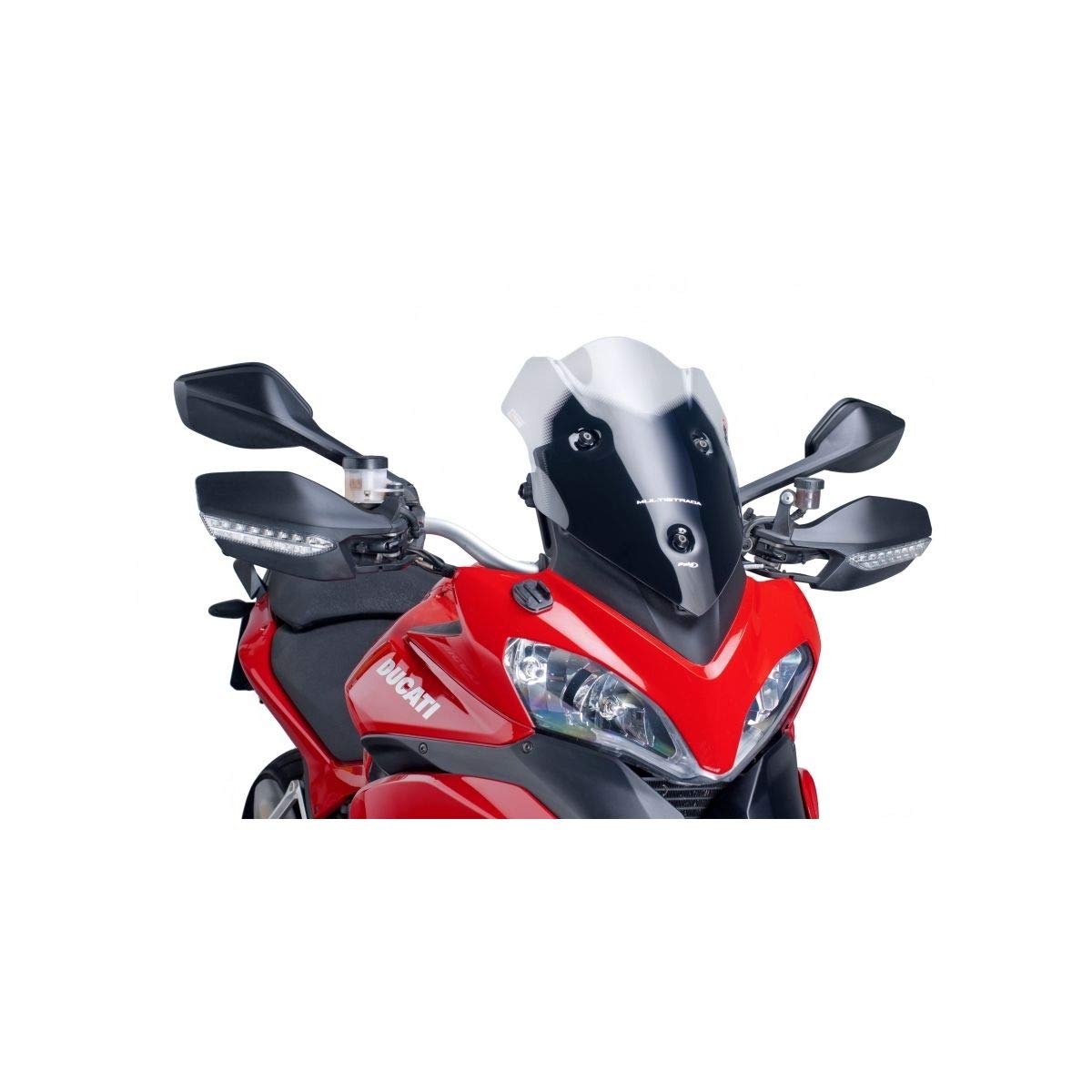 Puig 6273W Clear Racing Windshield - High-Quality Motorcycle Windshield for Sport Bikes, Durable Polycarbonate, Easy Installation - Perfect for Highway Riding & Long-Distance Touring