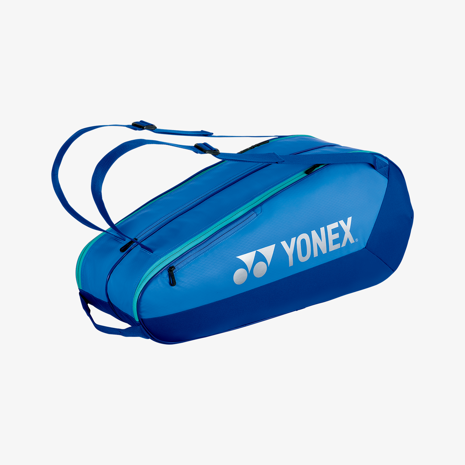 Yonex BAG42526BB Team Tennis Racket Bag 6-Piece (Blast Blue) - Perfect for Tennis Players & Team Sports Equipment Storage
