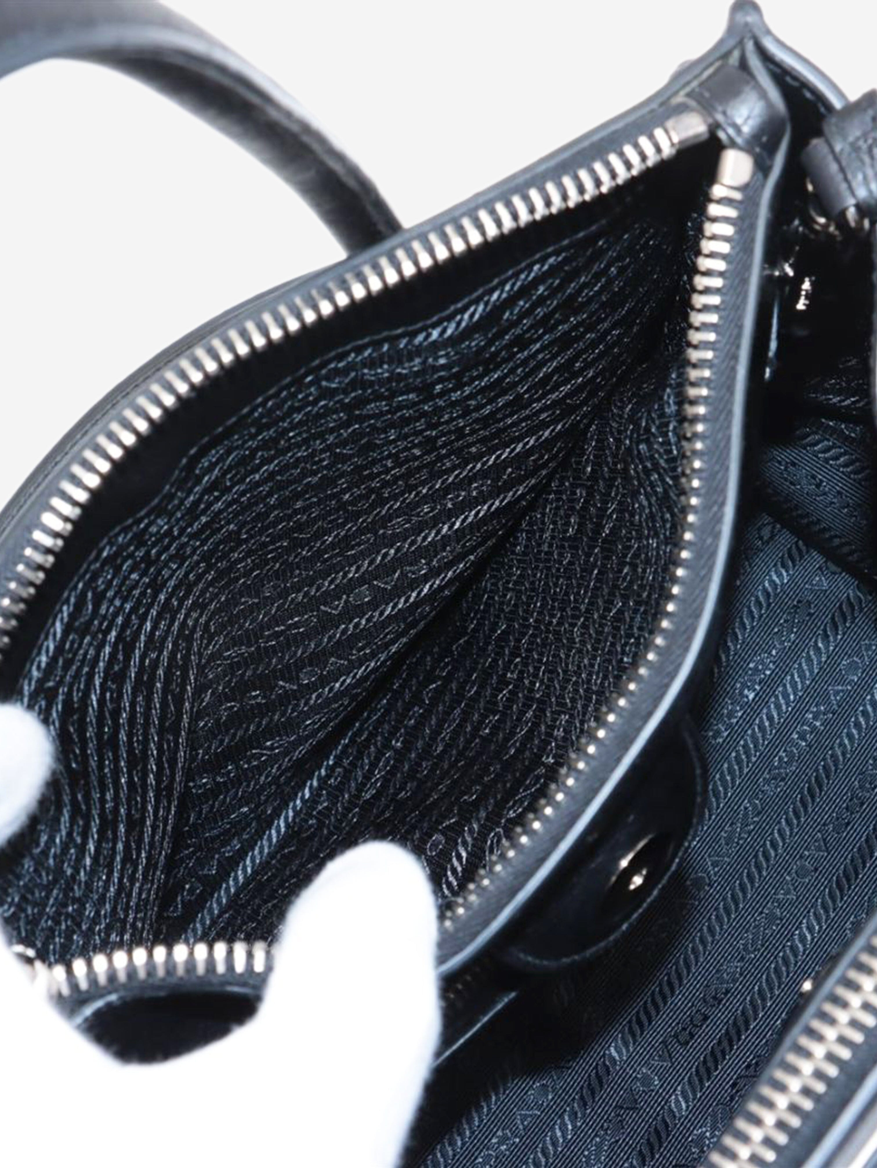 Stylish Black Leather Studded Two-Way Shoulder Bag for Women - Perfect for Work, Travel & Everyday Use