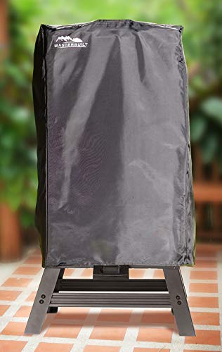 Masterbuilt 40-Inch Electric Smoker Cover - Waterproof & UV Resistant Protection for Outdoor Grilling & BBQ Accessories - Perfect for Backyard Cooking, Camping & Tailgating