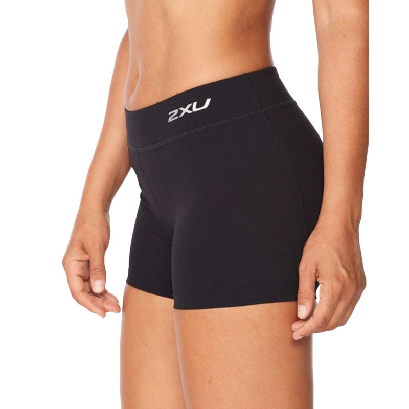 2XU Women's Form Mid Rise Compression 4-Inch Shorts - High Performance Workout & Running Shorts for Active Women - Perfect for Gym, Yoga, and Training